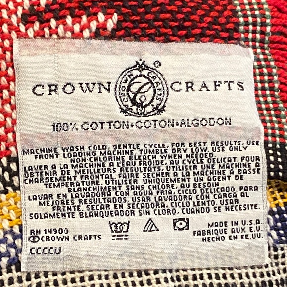 Crown Crafts throw - Picture 2 of 4